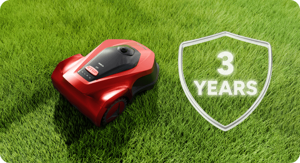iGarden L AWD Series robotic lawn mower offers 3 year warranty